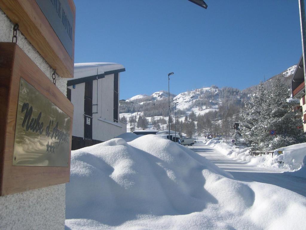 Residence Nube D'Argento Colle Colle Sestriere Dış mekan fotoğraf